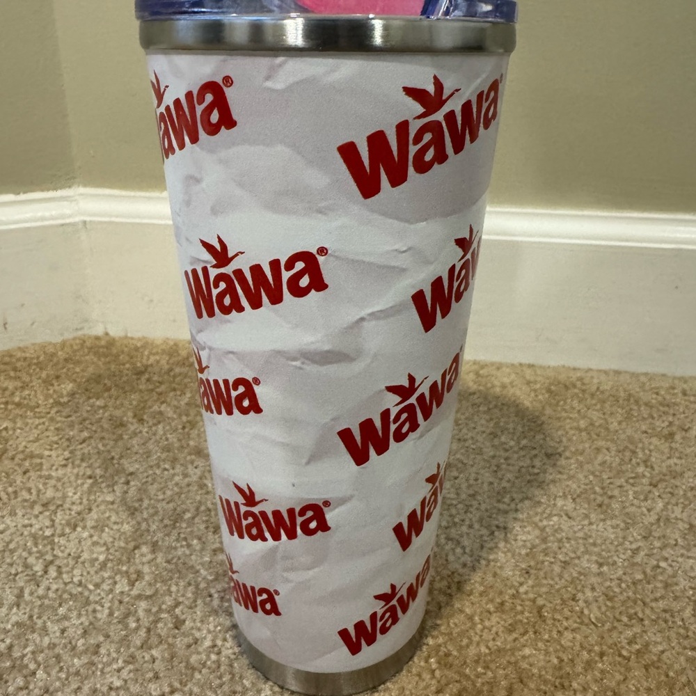 Wawa Red Logo Stainless Tumbler - Branded Insulated Cup